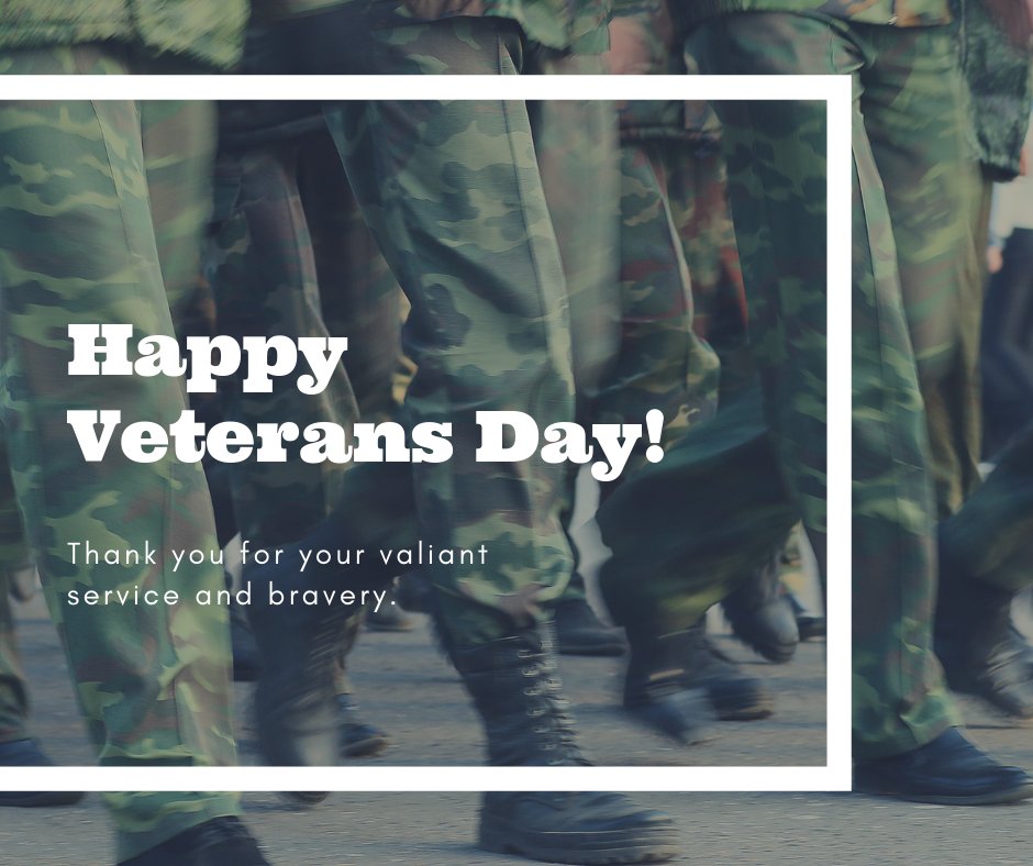 GetHealthySTL's tweet photo. Happy Veterans Day to all who have and continue to serve our country and protect our liberty - we are forever in your debt. Thank you for your service! #veteransday2018 https://t.co/j0ETD2RxhA