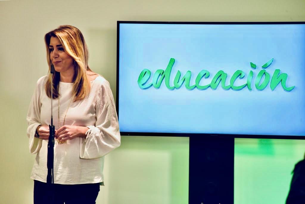 susanadiaz's tweet photo. La #educación es el corazón de nuestra política social. Por eso, implantaremos en #Andalucía la gratuidad de los libros de texto también para l@s alum@s de 3 a 6 años. https://t.co/YV8pPLzTYK