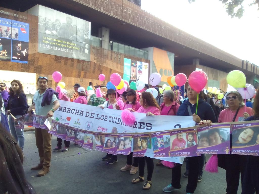 Comenzamos a Marchar!! Cuidadores por sus derechos!!