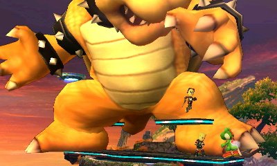 Uzivatel シュウ Na Twitteru スマブラ3dsの巨大化バグを久々にやってクッパの股がなかなかいい