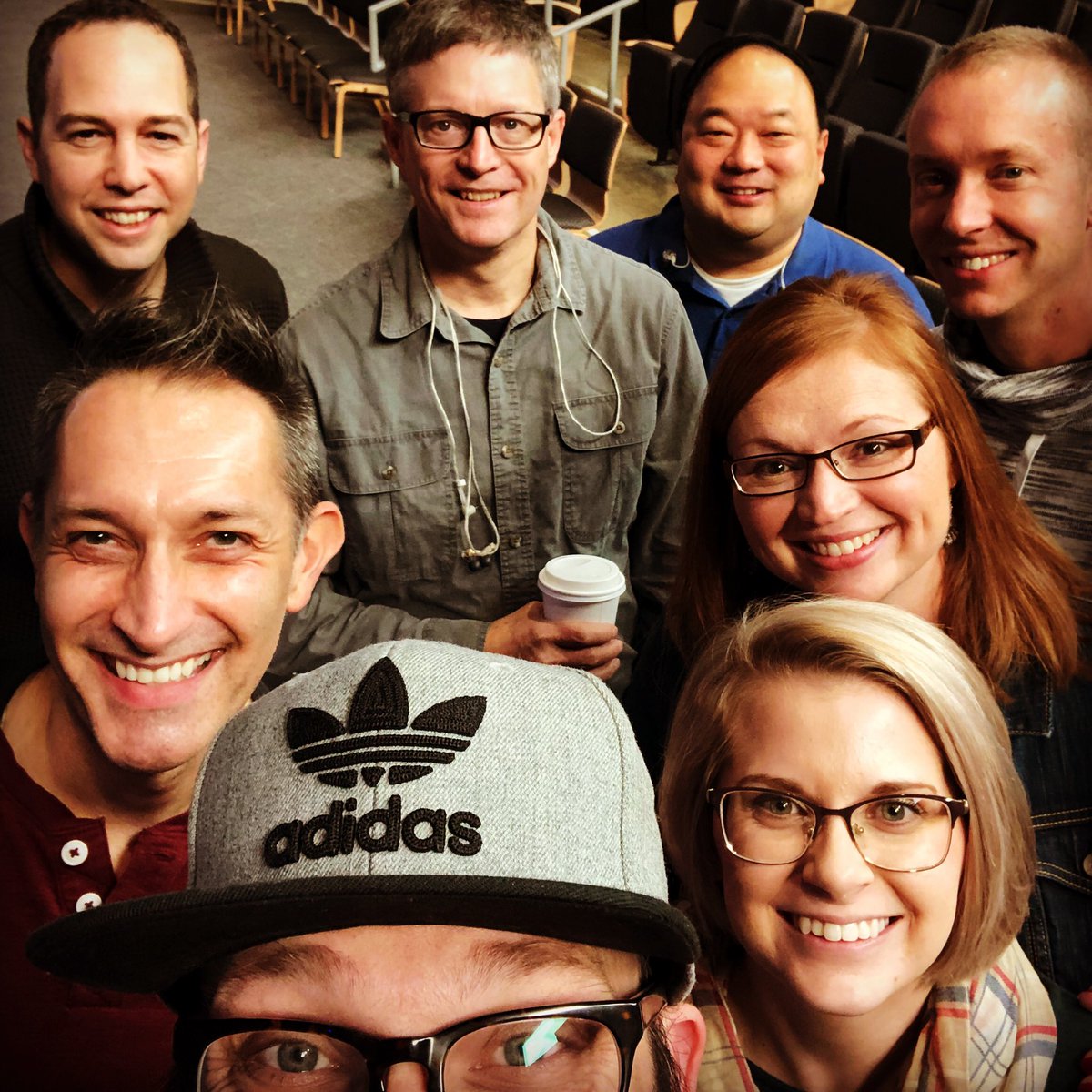 wijohnsonmusic's tweet photo. Friends, it’s been a rough morning. Flat tires, broken snare drums and projectors, and sick vocalists. In all things, though, He is worthy of our praise. Whatever your morning has been like, come worship with us at 9:15 or 11! We’re ready for you! #gracefishers #ineveryseason https://t.co/IZKzK8soAs