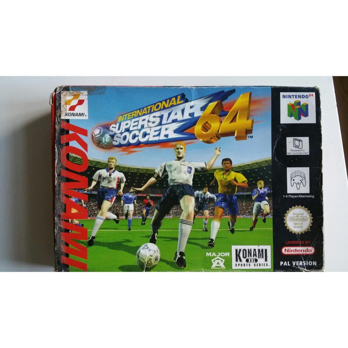J Antiguo Com International Superstar Soccer 64 N64 Iss64 Konami Released Date 1997 J Antiguo Com International Superstar Soccer 64 N64 Iss64 Konami Released Date 1997