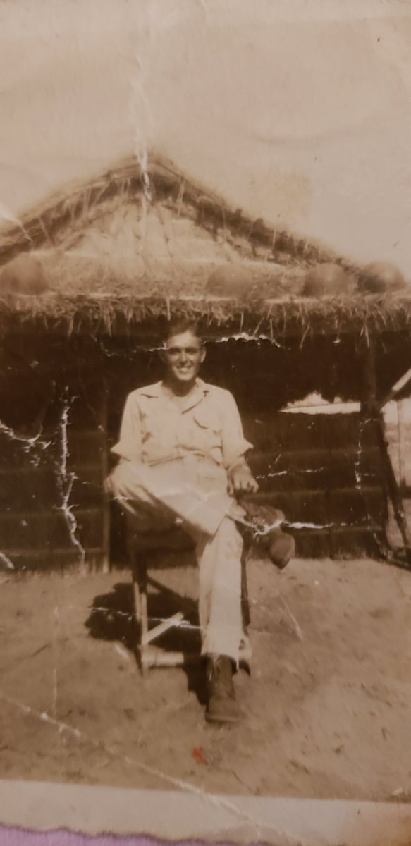 RuppeC's tweet photo. @foxandfriends My dad at Guadalcanal and Manilla.  He is 97 and is celebrating Veterans Day today. https://t.co/thfDOyiiUv