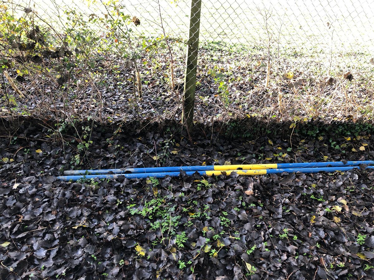 WinslowUtdFC's tweet photo. Overnight we have experienced a mindless act of vandalism. 

Both goalmouths have been completely destroyed , goalposts have been damaged and nets stolen. 

If anyone knows anything please contact the club in the first instance. https://t.co/gnn3iy3P63