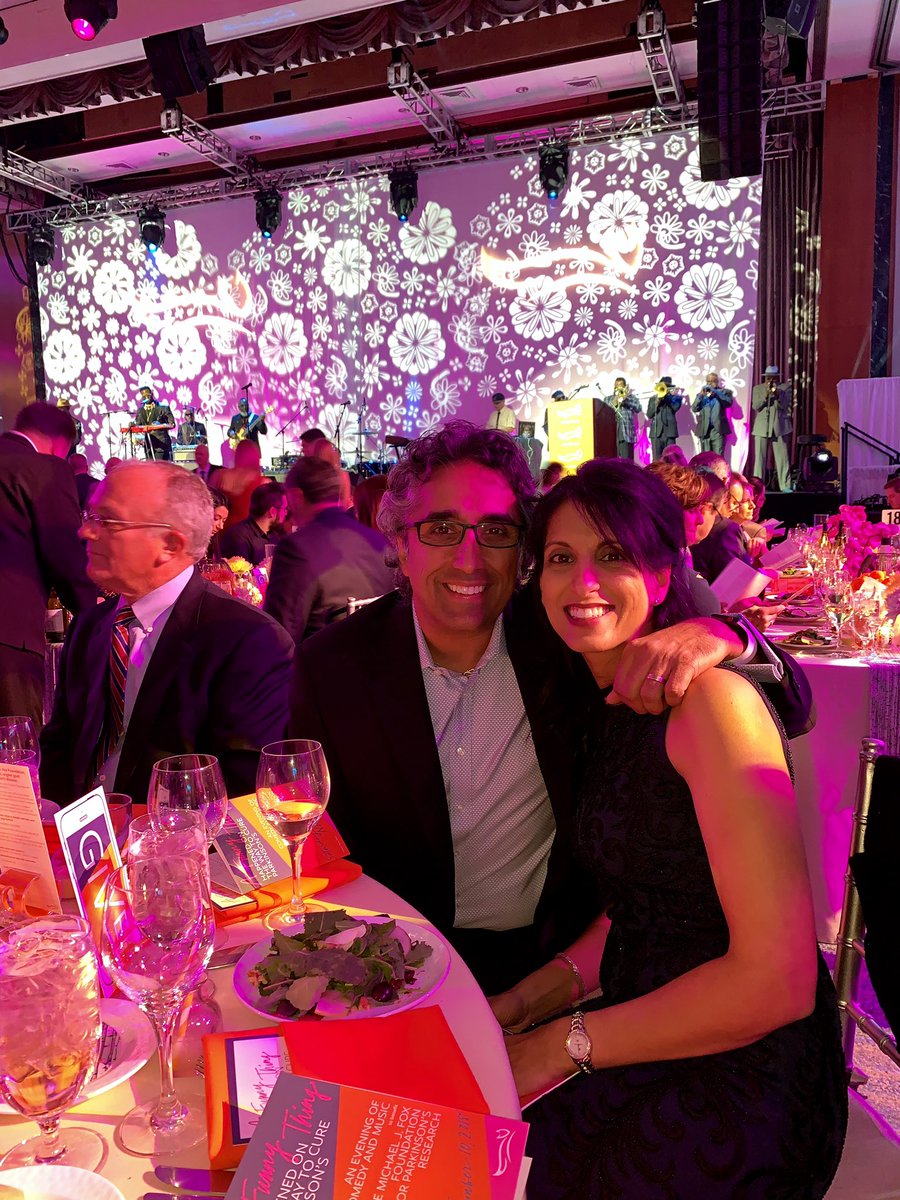 DrAMathur's tweet photo. Enjoying a fabulous weekend in NYC for the #FoxGala raising over $4.5million! I do have an amazing wife!!! https://t.co/wuvE2ZrdYB