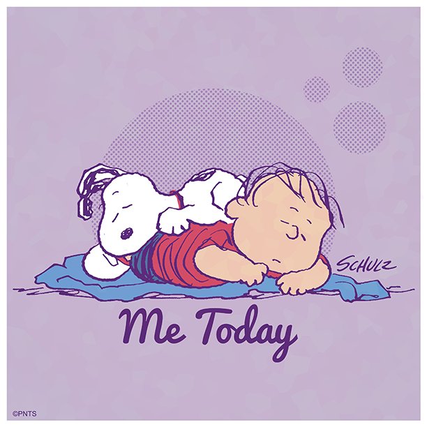 Snoopy's tweet photo. All about 💤 today. https://t.co/NuqQB3plkV
