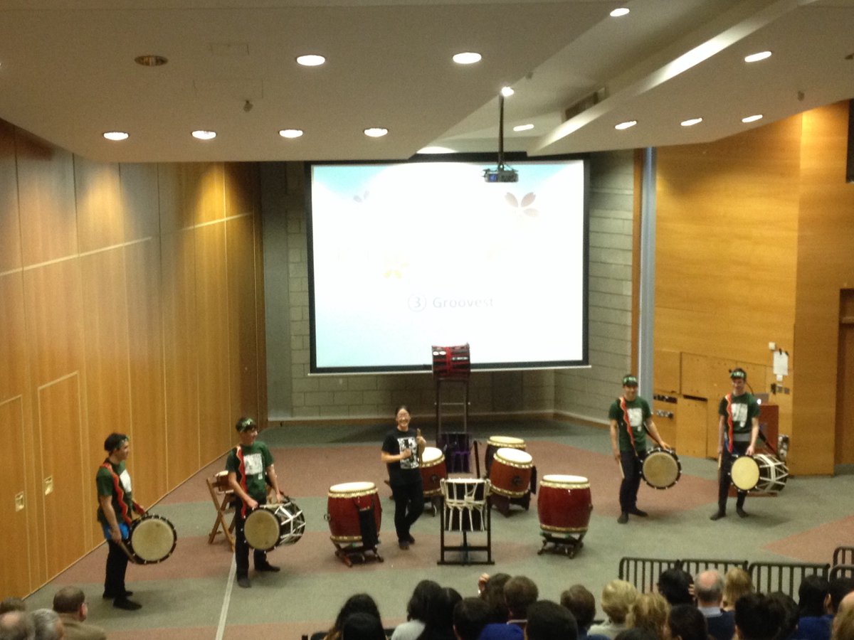 ExpJapan's tweet photo. Our #Taiko Instructor & Member of @UCD_Japan explaining the next tune and what Taikos are made! #Groovest @ucdjsoc https://t.co/D0u24xlckp