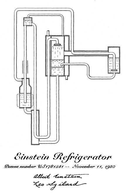 The Nobel Prize Albert Einstein And His Former Student Leo Szilard Invented A Refrigerator That Was Patented Onthisday 11 November 1930 Alberteinstein Called His Device Der Volks Kuhlschrank The People S