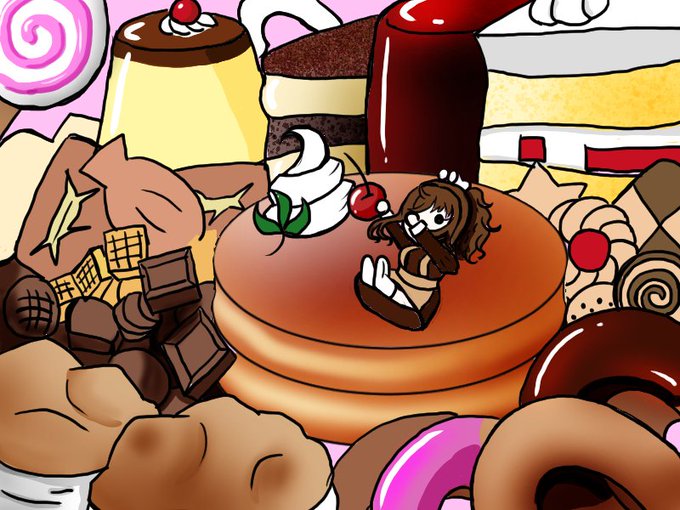 お菓子の国のtwitterイラスト検索結果 古い順