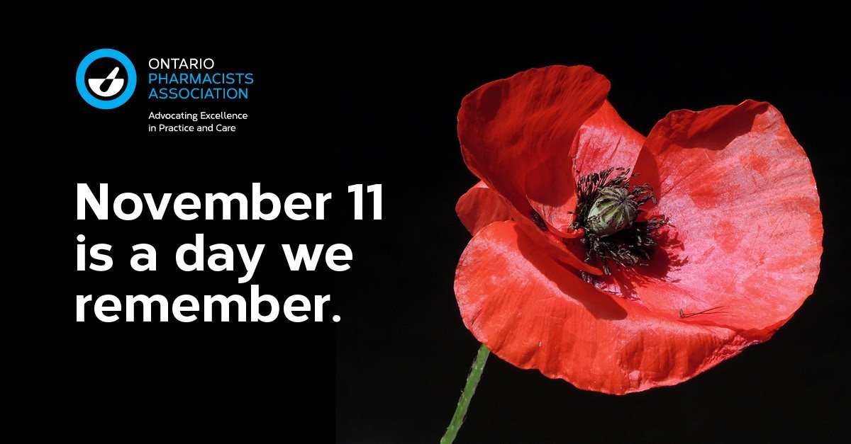 Ontario Pharmacists Association tweet media