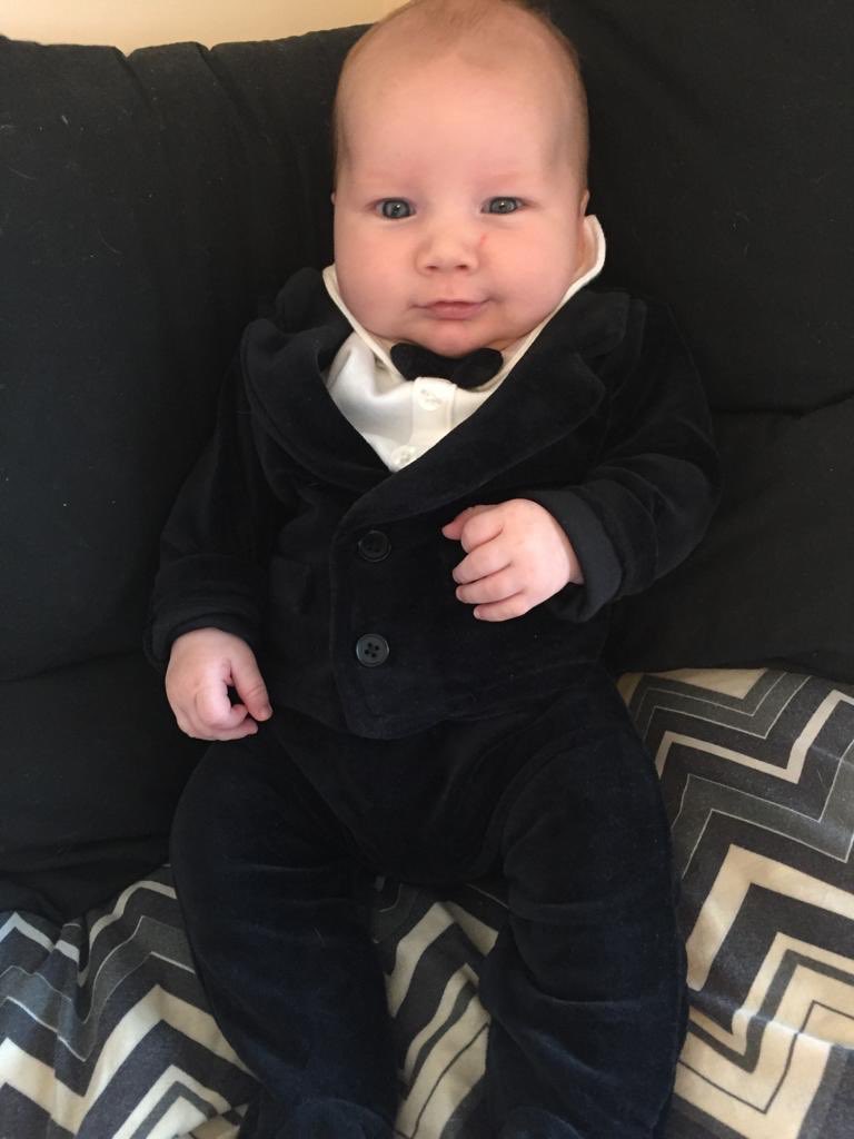 theOceans3's tweet photo. Introducing our newest member, Dan’s son Jack! https://t.co/mPofYjfBRJ