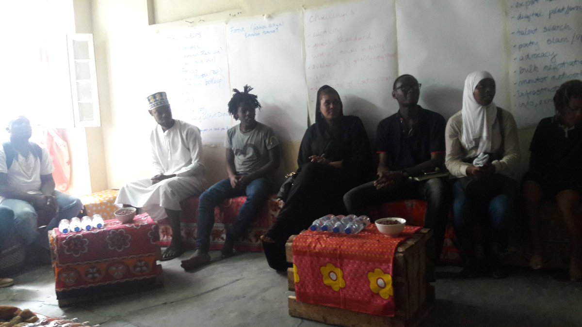 AngelikaFarhan's tweet photo. Loads of creative energy! #ZenjHub is born!!! A new creative community space in the heart of StoneTown, Zanzibar! Facilitated by #BongoHub https://t.co/doJqa7mTSs