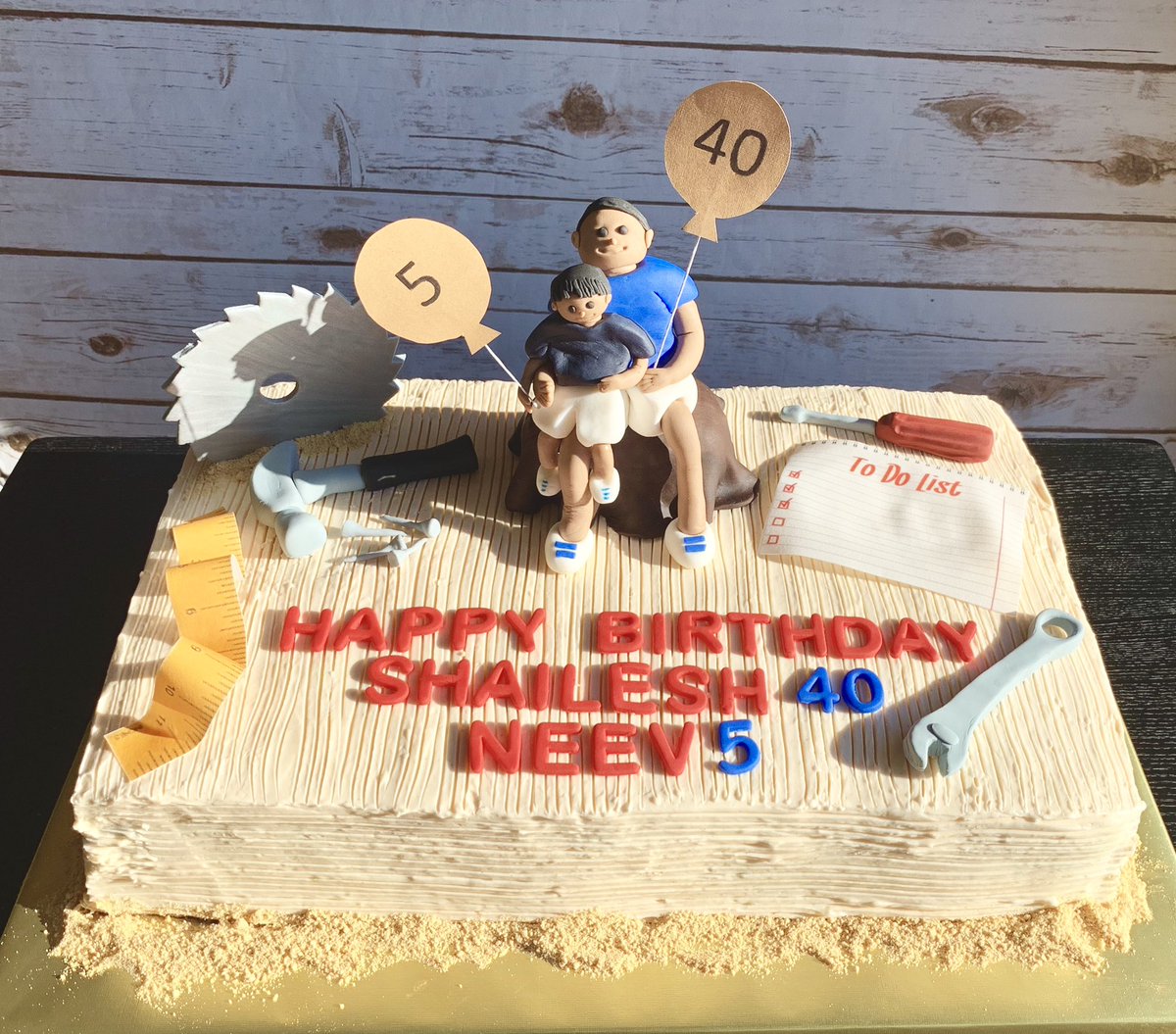 BakeryBeni's tweet photo. Tools Themed Cake
#benibakery #bakery #cakes #customcakes #themedcakes #40thbirthdaycake #celebrationcake #toolscake https://t.co/CikuMP98NF