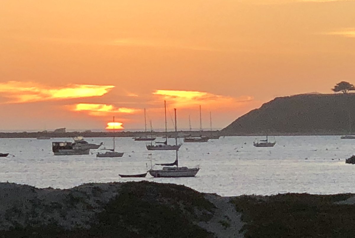 Smoke Filled Sunset in San Francisco  Bay Area from California wildfires #campfire #wildfire #beach