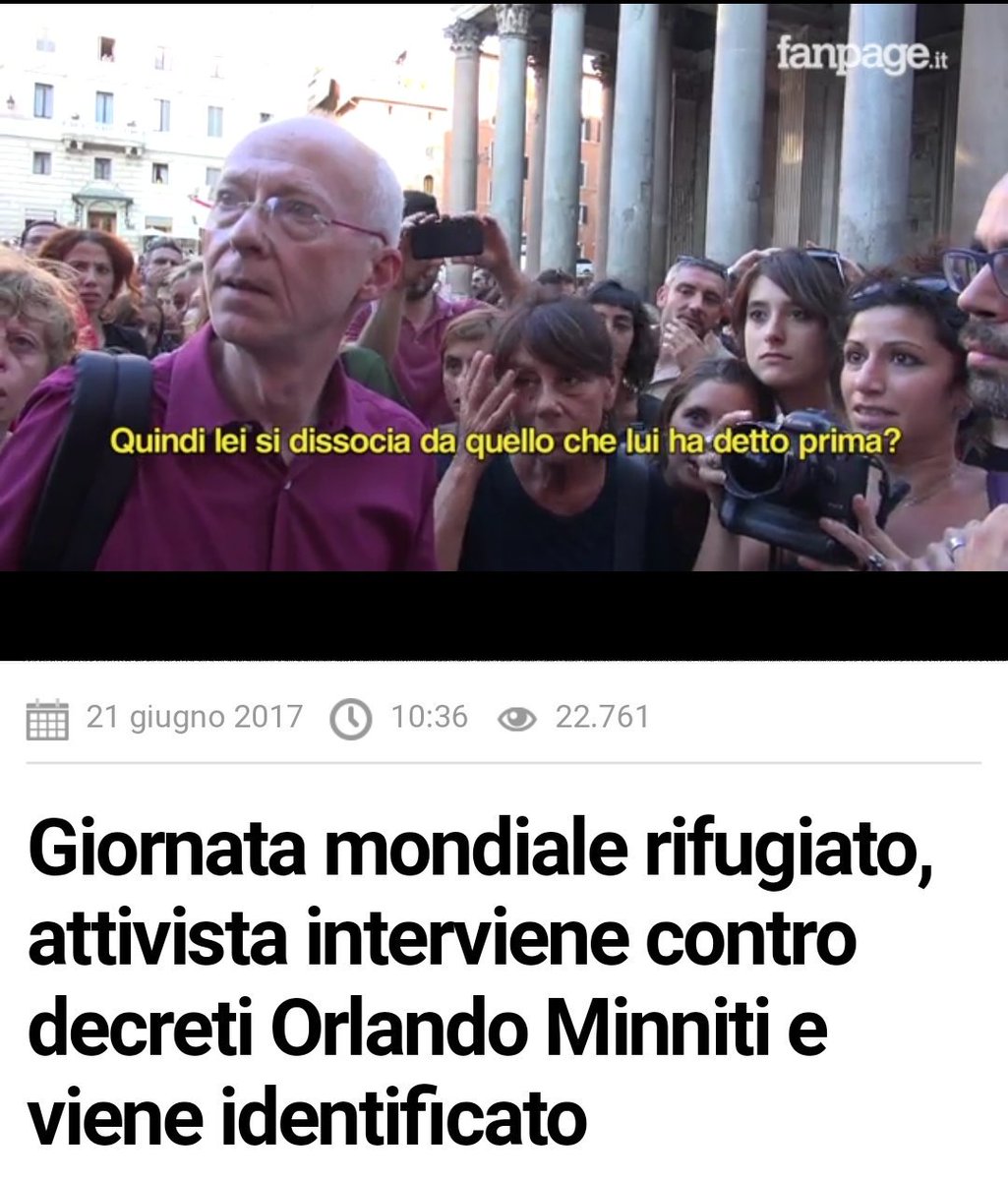 unoscribacchino's tweet image. Orfini non capisce perché ieri i manifestanti siano stati identificati dalle forze dell&apos;ordine.

Chissà dov&apos;era quando le persone che protestavano (anche contro Minniti) venivano identificate e allontanate alla luce del loro &quot;orientamento ideologico&quot;.

espresso.repubblica.it/attualita/2017…