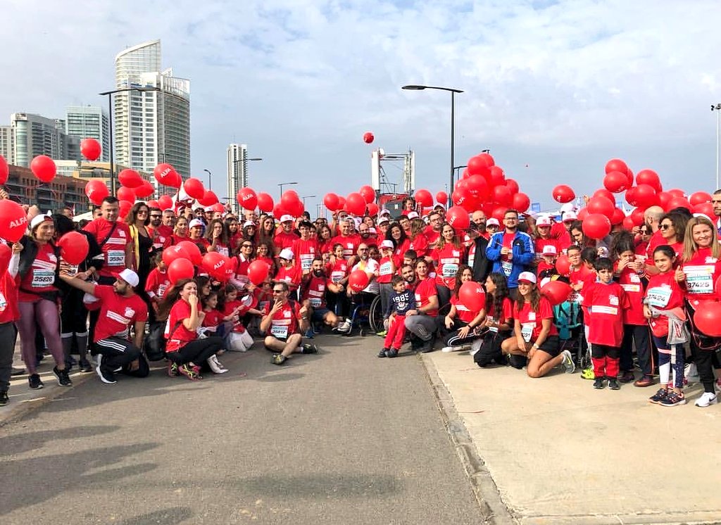 El_Kossaifi's tweet image. It's more like a family.
 #Alfamily @AlfaTelecom 
#BeirutMarathon2018 @BeirutMarathon