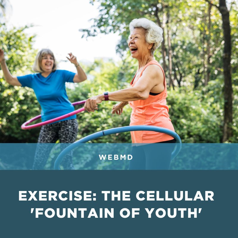GrandVillaofDBW's tweet photo. #Exercise can be a cellular fountain of youth. Find out how in this @WebMD article: https://t.co/NCUtxrzEMN #seniorhealth https://t.co/PnymwzVXg7