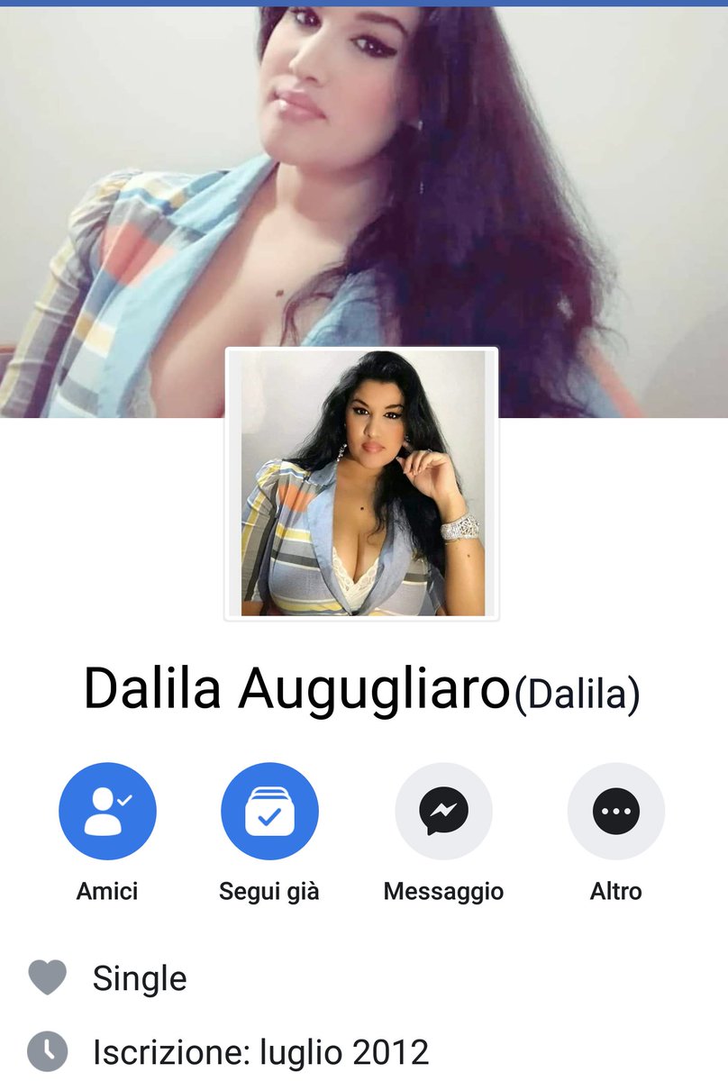 berardidanilo's tweet photo. @DalilaAugugliar Sei tu in questo profilo fb? https://t.co/geoeFpsZ2J