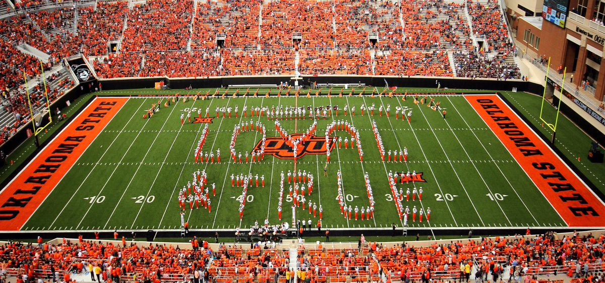 Woke up again today realizing how lucky I am to be a Cowboy. I wouldn’t change sides for anything... even 1 extra point. 
#OKState proud! #Good2BUs