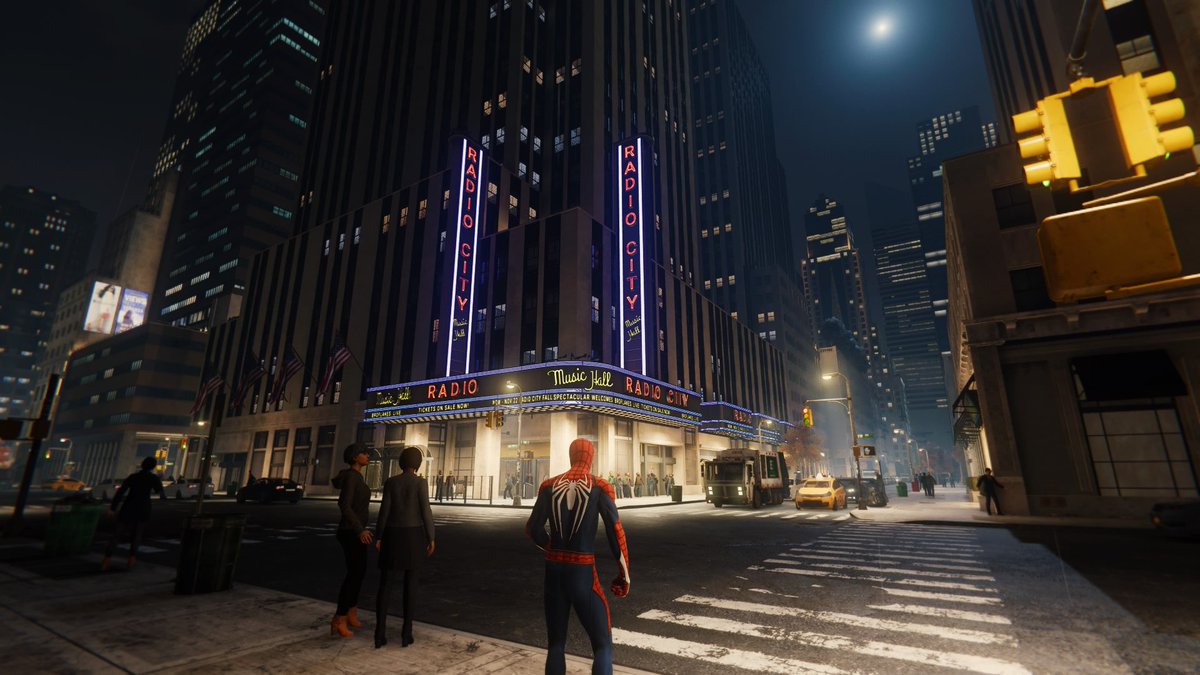 ezeeeze1's tweet photo. #spiderman #NewYork Radio City Music Hall #PS4share https://t.co/RZr5hzcYPi