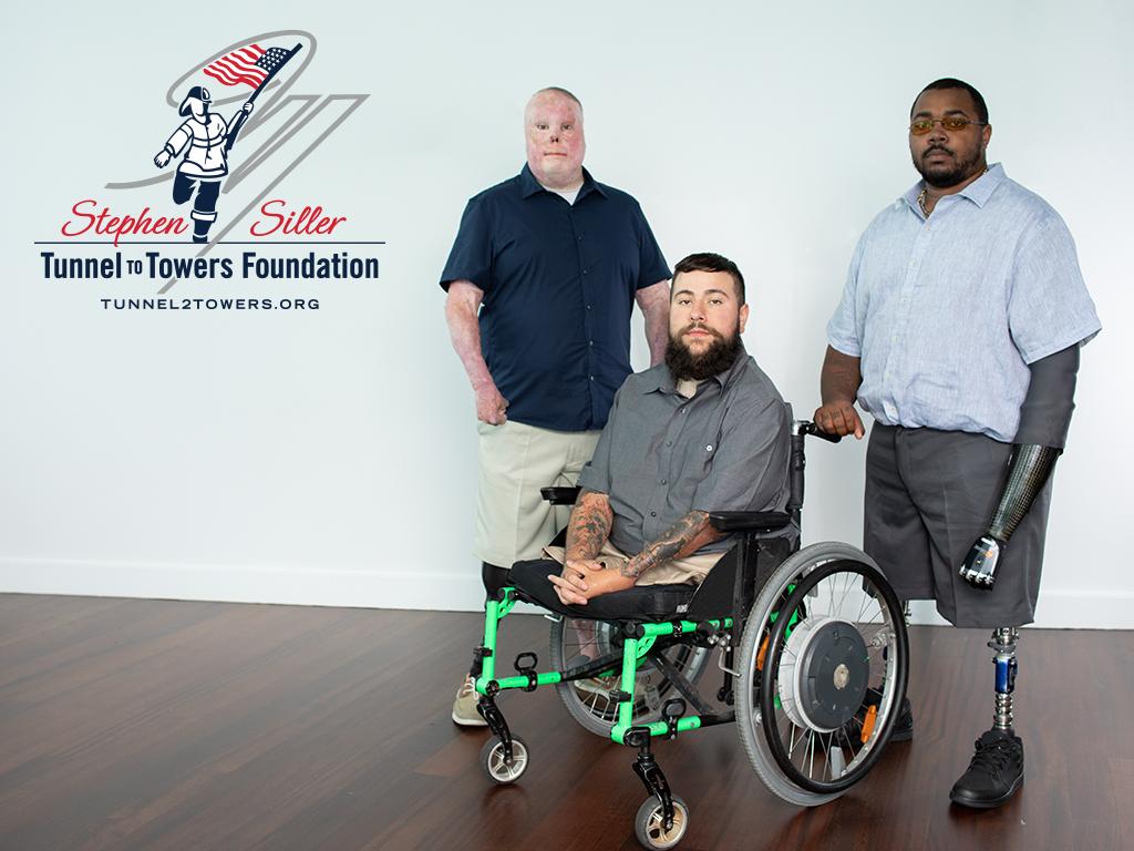 GMC's tweet image. The Stephen Siller @Tunnel2Towers builds smart homes designed to meet the unique needs of catastrophically injured service members. Because every hero deserves a home. #VeteransDay

s.gmc.com/ynrnu