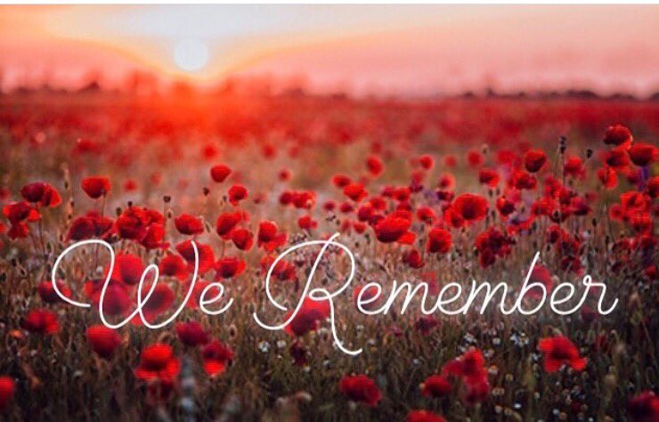#RemembranceDay2018 #VeteransDay2018 #lestweforget18