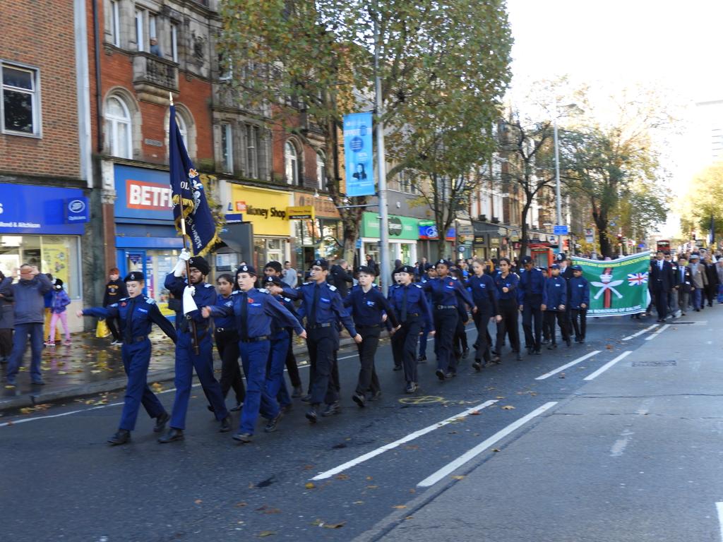 <a href="/EalingVPC/">Ealing Cadets</a> paying their respects #Lessweforget Remembrance Sunday