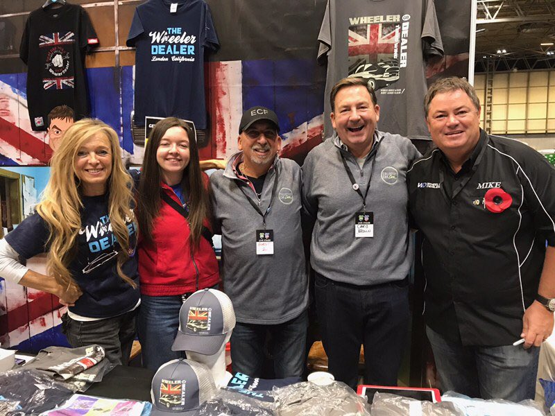 MellowshipEnt's tweet photo. Hello England! Had a blast reppin’ Collector Car Live at @classicmotornec! #NECClassic2018 https://t.co/UpDjWPkiZx