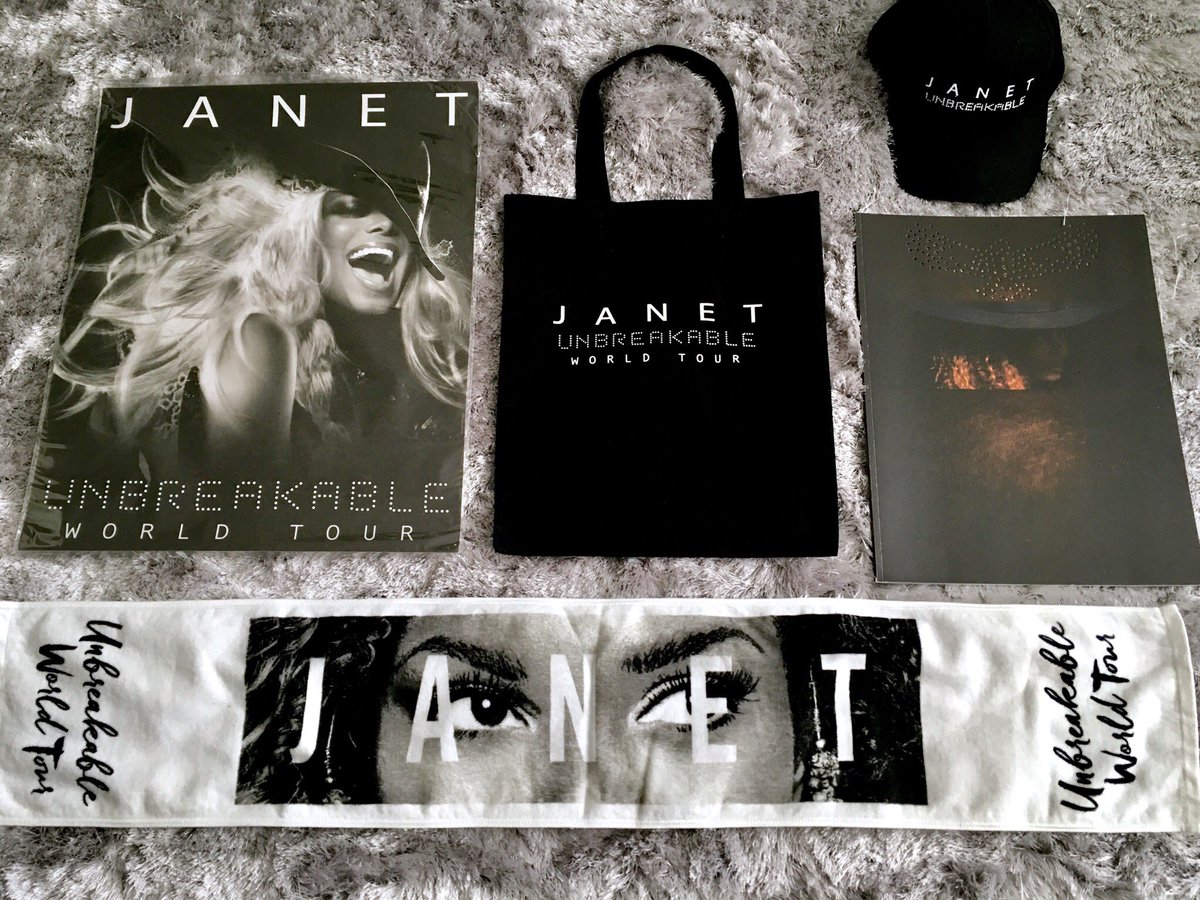 janet jackson unbreakable tour black