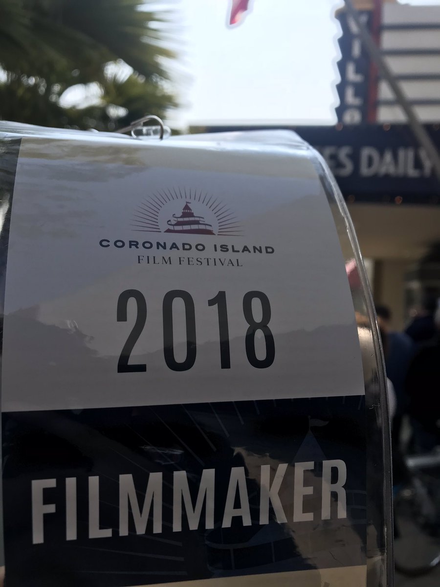 Filmmaker @ Coronado Island Film Festival 2018!