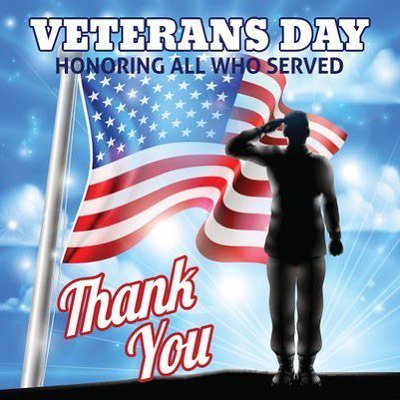 Cato_Group's tweet image. Happy Veterans day to all of my fellow veterans! ift.tt/2Pk5KHr