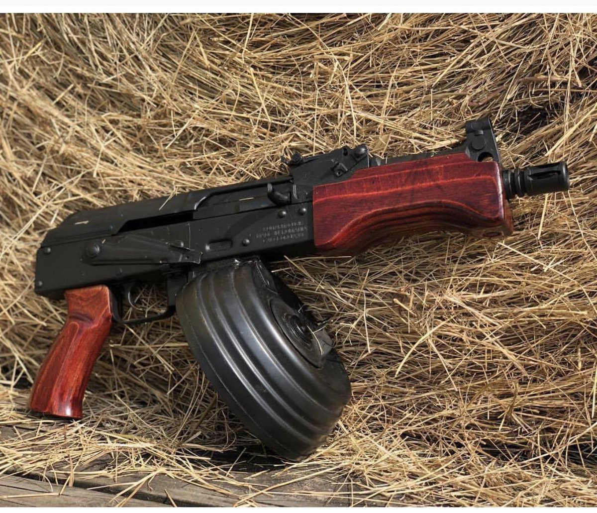 Why does someone need an AK47 with a 100 round drum mag?? 