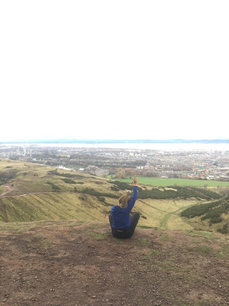 Today I climbed Arthur’s seat. Had so much fun doing it and I would do it again. I was hoping there is an actual seat at the top you know like the GOT iron throne or something