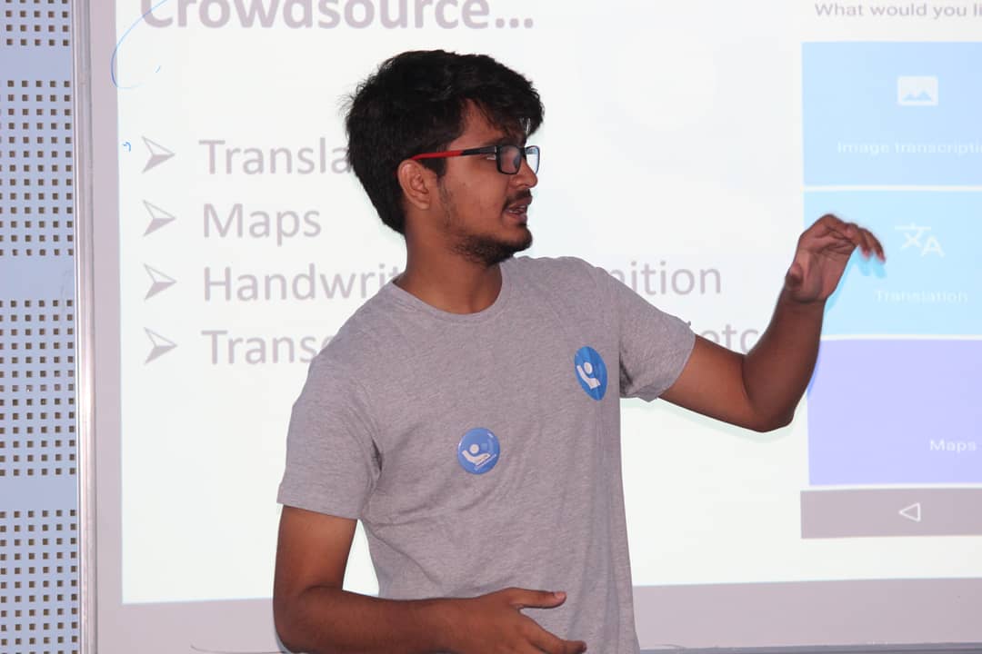 DanishKhan2612's tweet photo. First talk in ML for Google Crowdsource Community 🙂
Thanks to Emisha and all others for supporting me😎
#crowdsourceindia
#happycrowdsourcing
#googlecrowdsourceodisha
#getemisha
#googlecrowdsourcing https://t.co/vnrW9lTzG6