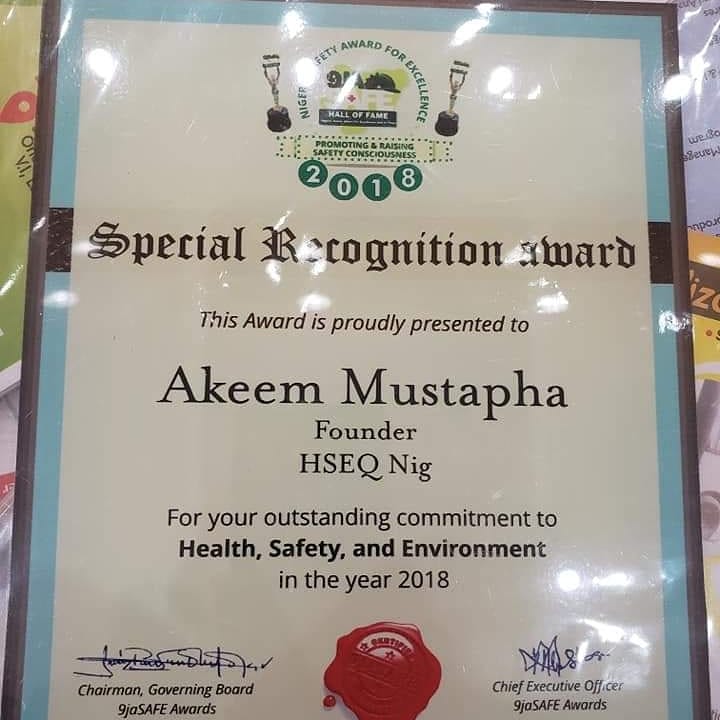 CONGRATULATIONS TO AKEEM MUSTAFA 

<a href="/akeemmustapha/">Akeem Mustapha</a> for his big win at the NIGERIA SAFETY AWARDS (9JASAFE AWARDS) 
Akeem Mustafa is a distinguished Nigerian. He is one of the 'ordinary' citizens doing extraordinary things 
#lagosbrandsfestival
#tellyourbrandstory