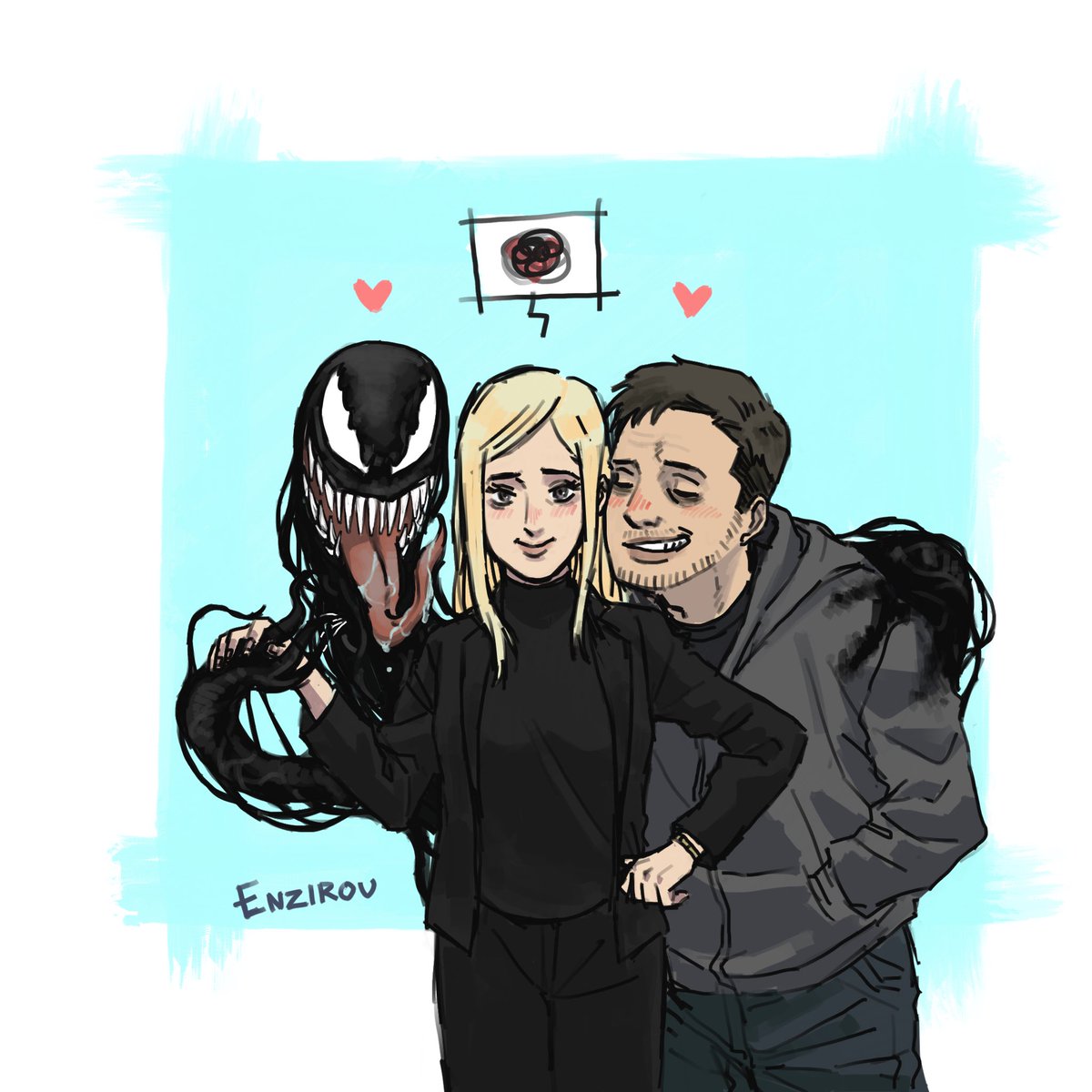 「「『君は俺たちのものだ』」

#Venom #ヴェノム 」|￥次郎のイラスト