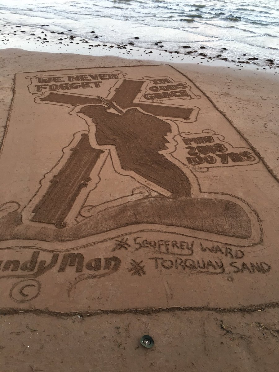 They mingle not with their laughing comrades again;
They sit no more at familiar tables of home;
They have no lot in our labour of the day-time;
They sleep beyond England's foam. #11November2018 #WeWillRememberThem