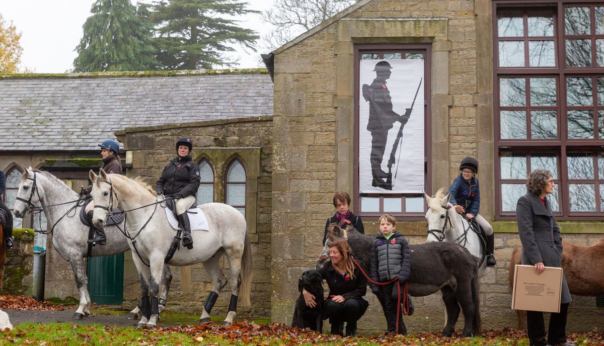 Gsxr1000UKKO's tweet photo. Satley Church Remembers..........#100years #poppy #centenary #horse #pony #satley #codurham https://t.co/QyKh70I8H9