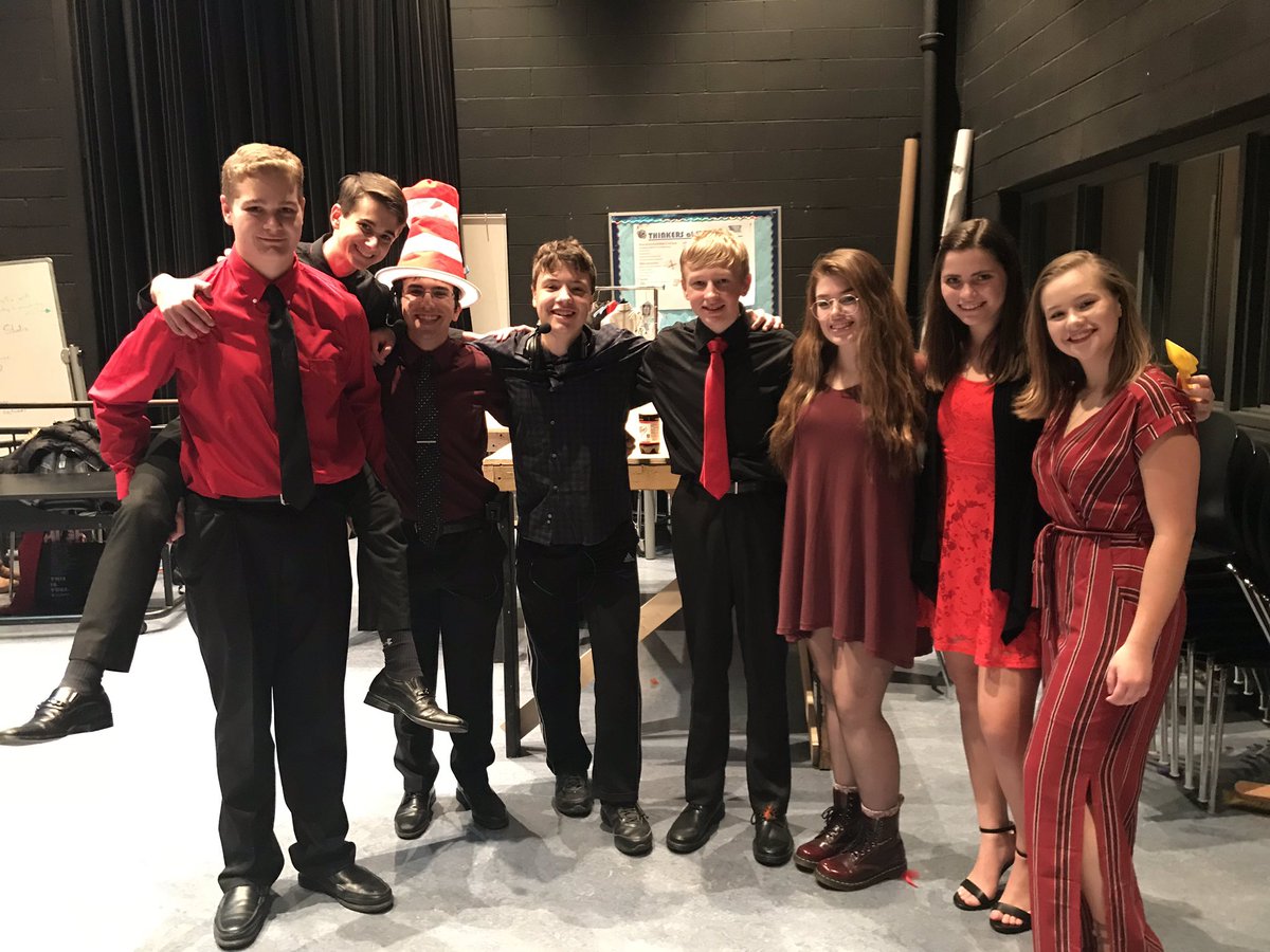 lztechtheater's tweet photo. Our house crew has been looking spiffy the past three nights at Seussical jr. Come see our last performance at 2 today! https://t.co/UUDy2iOuA5