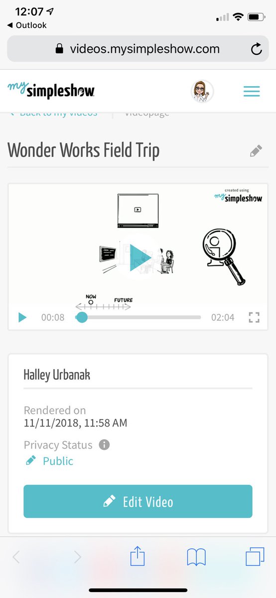 HalleyUrbanak's tweet image. I just made my first “explainer video” for parents/students using @mysimpleshow for our 5th grade field trip!! It was fun and easy! Can’t wait to use this site to deliver instruction and content as I work on my #vcsblendedlearning classroom! @cypresscreekvcs #ottersunite #edtech