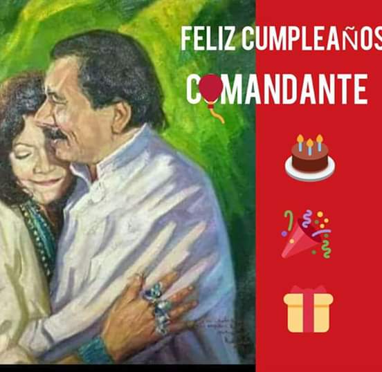 Marisel28750754's tweet photo. #FelicidadesComandante Dios me lo bendiga hoy mañana y siempre y me le regale muchos años mas para que siga luchando por él bienestar de nuestro país #Daniel73TeQueremos #NoviembreVamosAdelante ✌✌✌🎂🎂🎂🎂🎂🎁🎁🎁🎁🎉🎉🎉🎉 https://t.co/82AJzb77IR