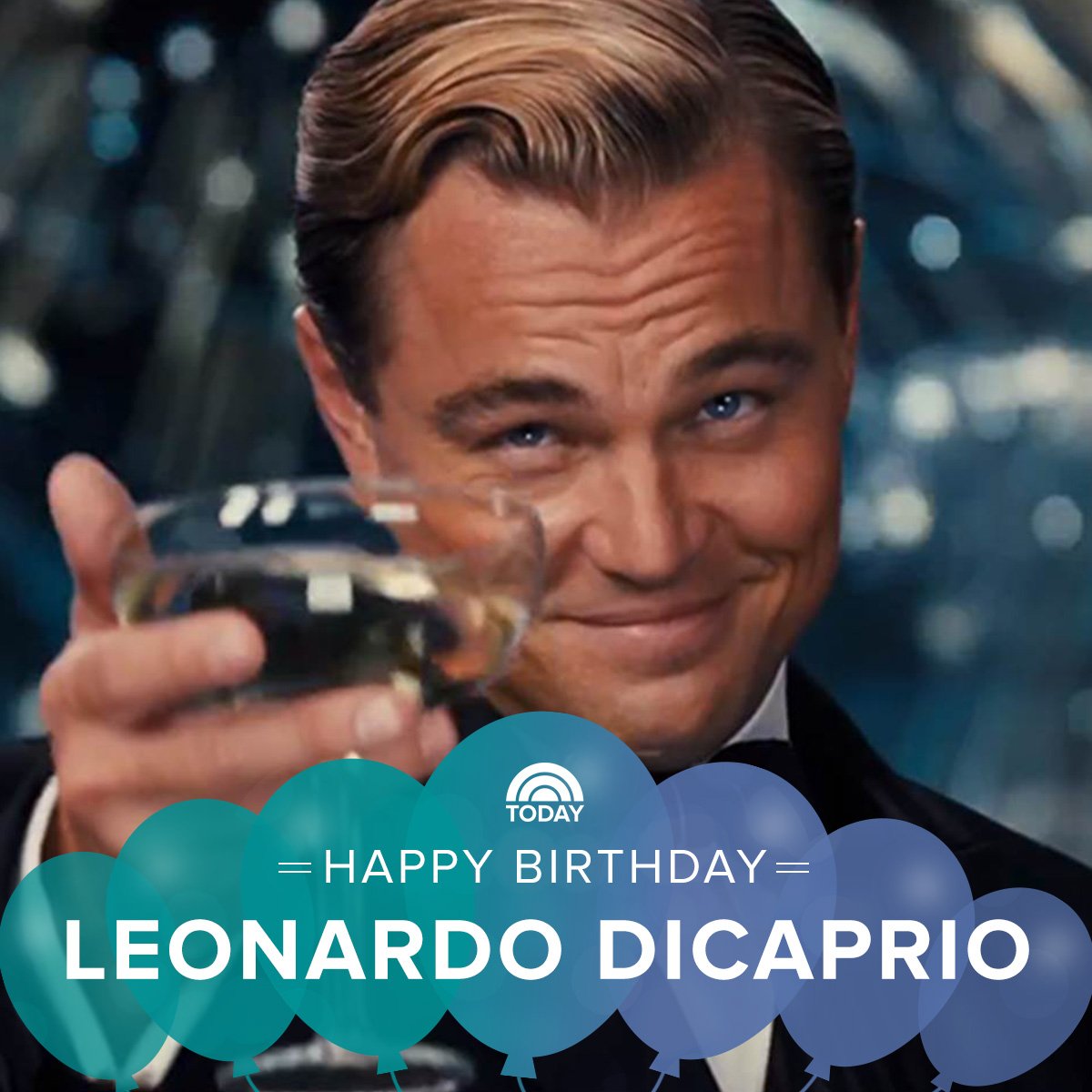 Happy birthday, Leonardo DiCaprio!  