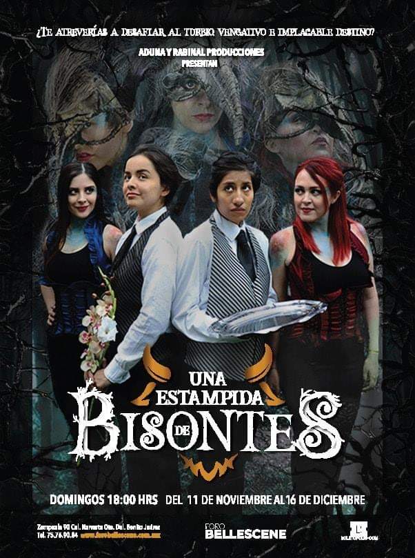 ¿Has sentido como una estampida de Bisontes te aplasta el corazón?
‼️#EstrenoBellescene‼️ Una estampida de Bisontes  queremos que nos acompañes mañana en nuestro grandioso estreno.  blt.mx/5ck
#CDMX #boletopolis #EstrenoBellescene #Forobellescene #Teatro #TeatroCdmx