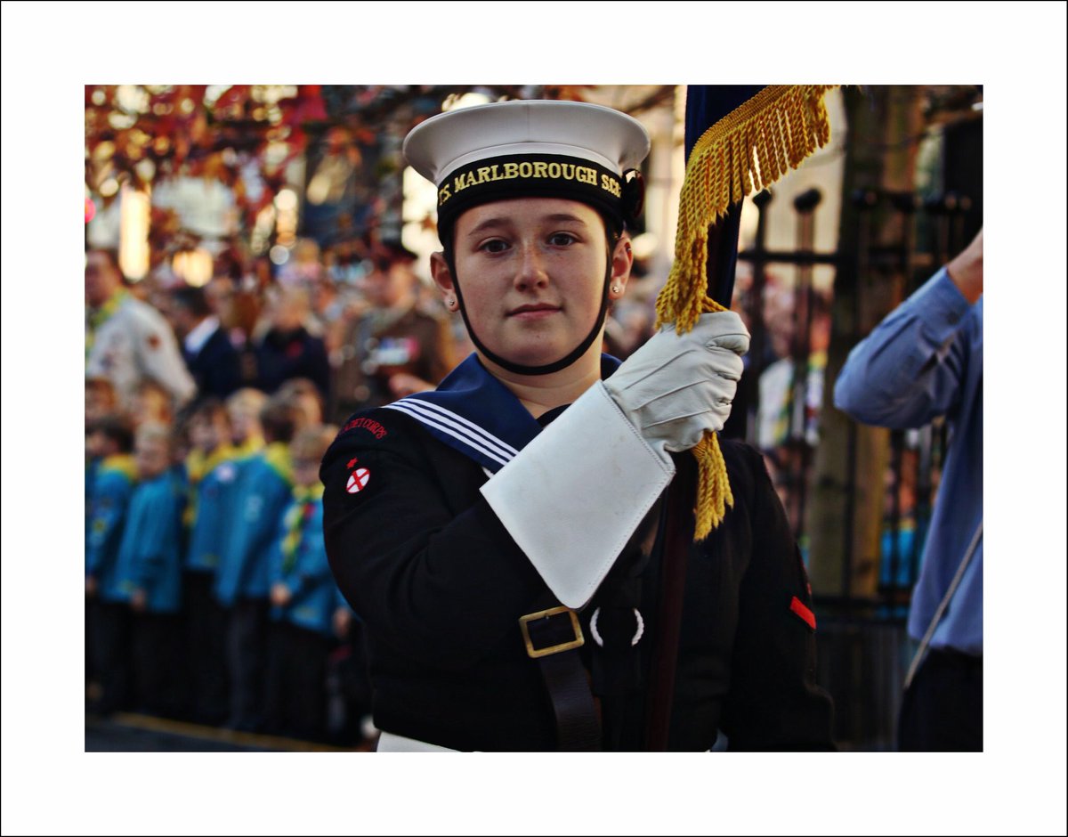 So very proud at Abingdon Remembrance Day