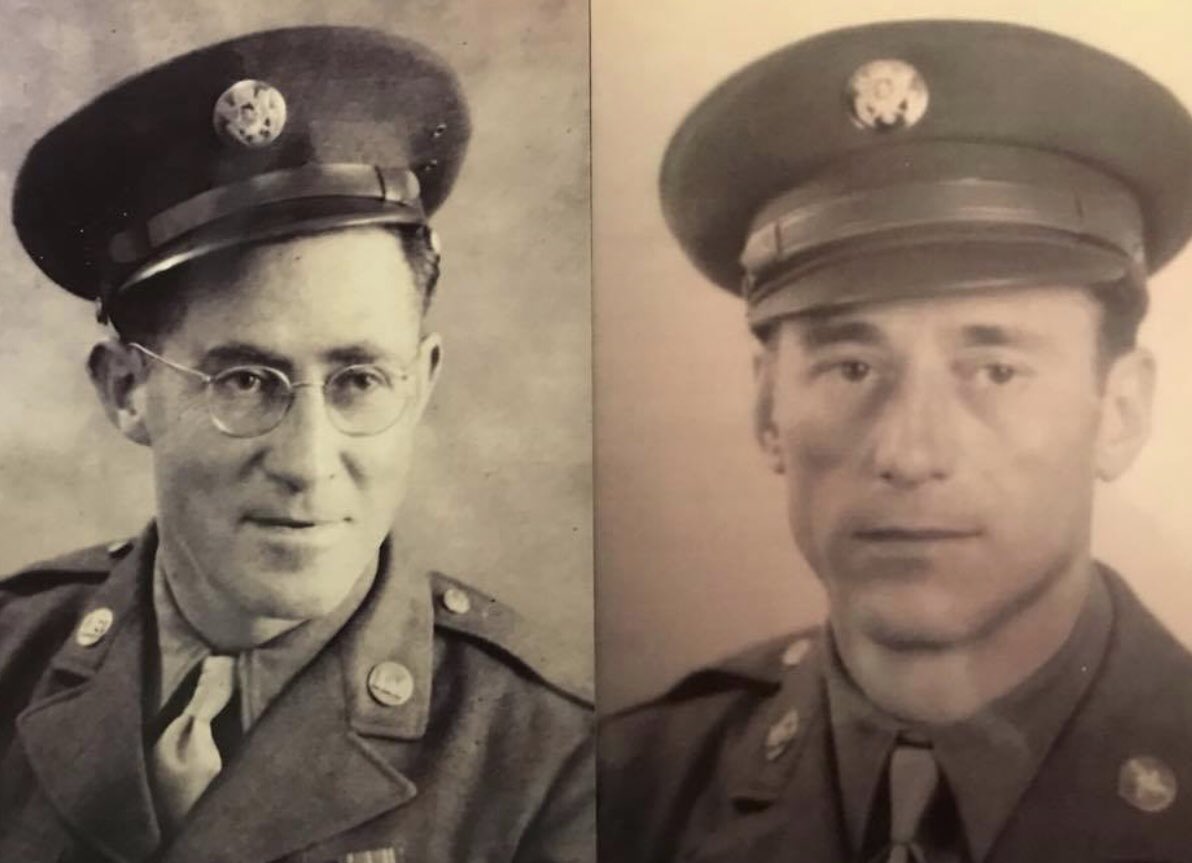 Proud of both my grandfathers, Ray Gregory and Frank Owen, who served for our freedoms.