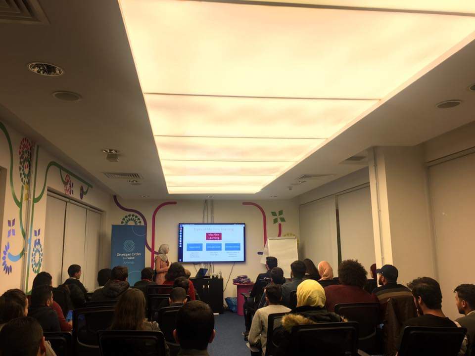 From the first workshop for the #AI_Community in Jordan with #DevCAmman 

#AI #Facebook