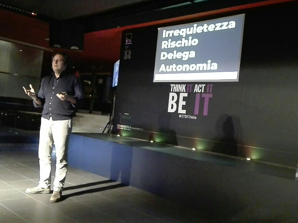 #Irrequietezza #Rischio #Delega #Autonomia: quattro parole che impattano sull'#Innovazione in azienda #ITDFItalia