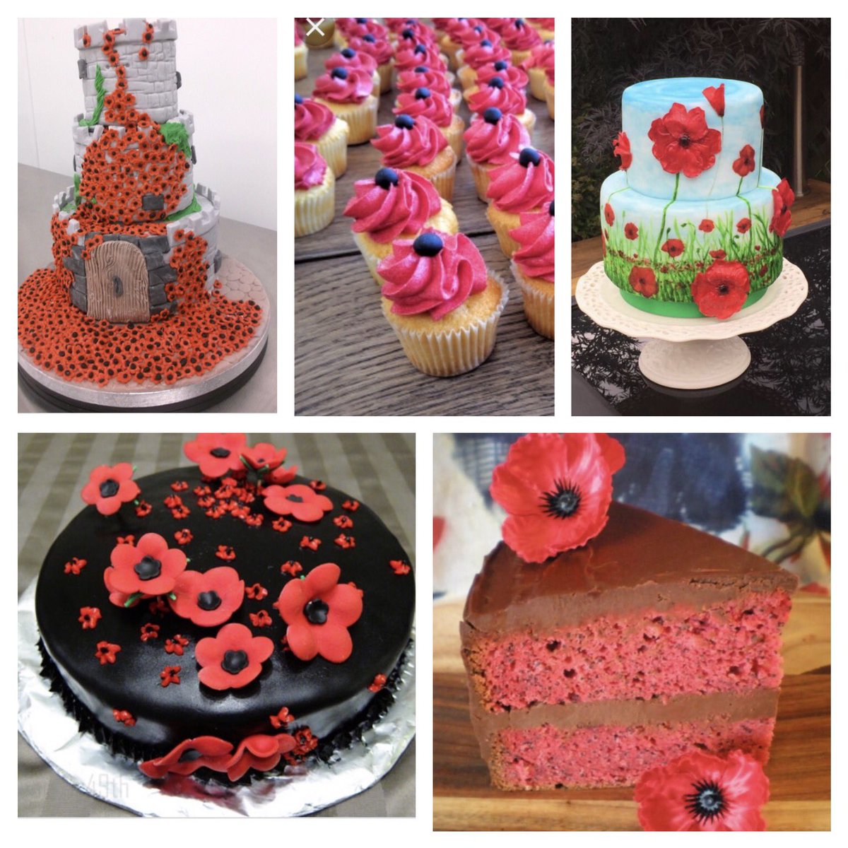 Stunning bakes to commemorate Rememberance Day #lestweforget18