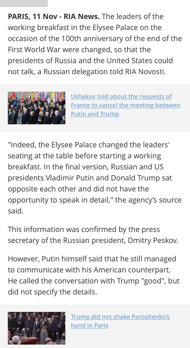 OlgaNYC1211's tweet image. 😂 Russia is annoyed that Putin and Trump were not only separated during the luncheon but also didn’t have a chance to talk.. they do insist that things will be much better doing G20.
Good job Europe
