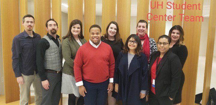 EveEsch12's tweet photo. Excellent job @ACUIRegionII planning team! Thanks to @UNTUnion for hosting - an amazing new building #somanyideas #RegionII18 https://t.co/IumhffwrnD